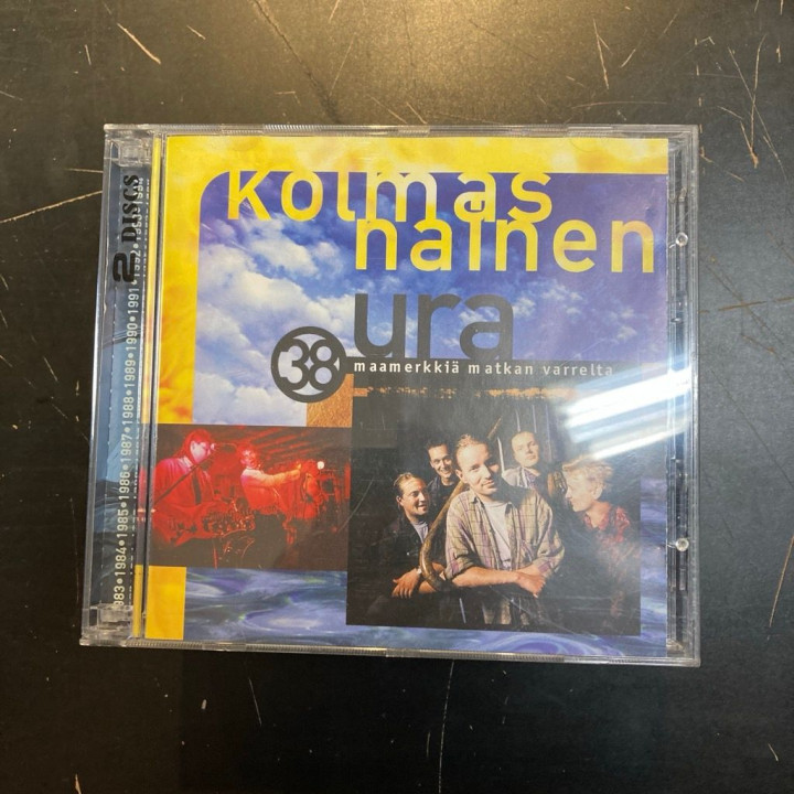 Kolmas Nainen - Ura (38 maamerkkiä matkan varrelta) 2CD (VG/VG+) -pop rock-